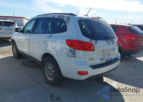 2009 Hyundai Santa Fe Gls z USA, uszkodzony, nr VIN 5NMSG13D79H282014